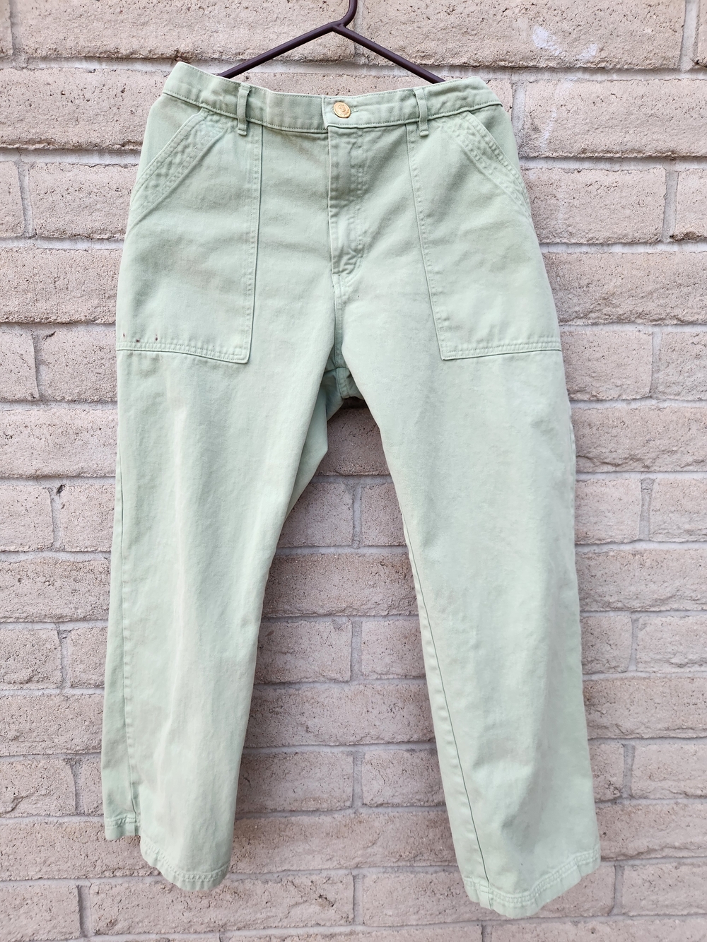 Big Bud Press Pale Sage Work Pants Lg